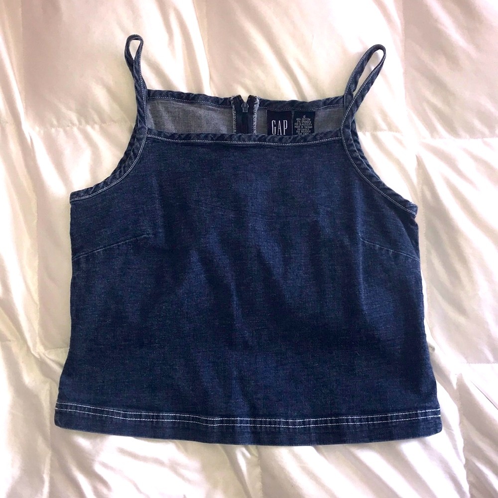 Gap Denim Crop Top